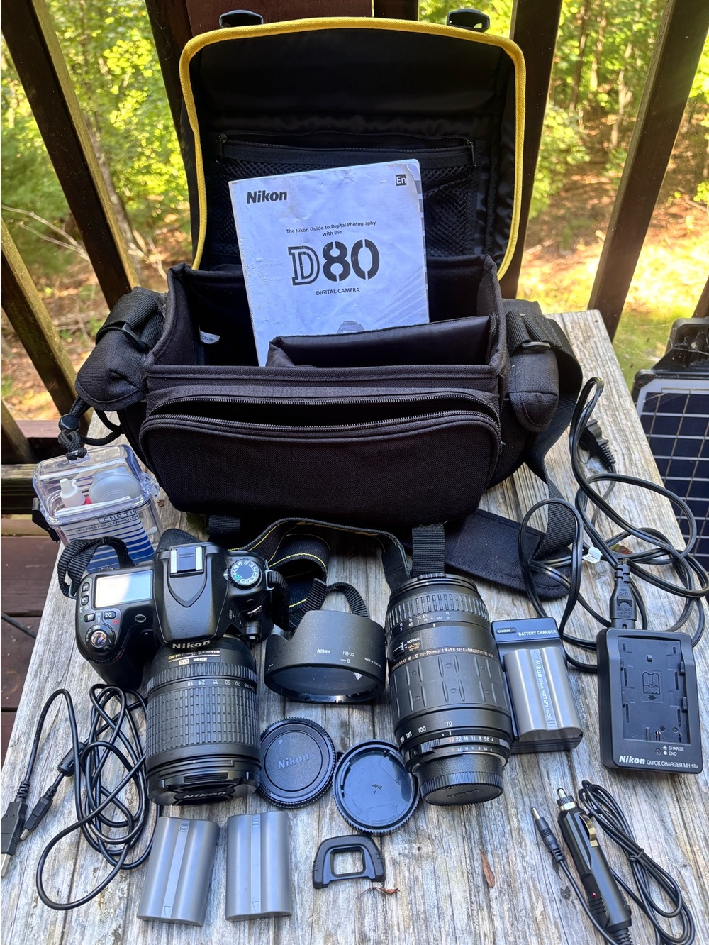 Nikon D80 and 2 Lenses